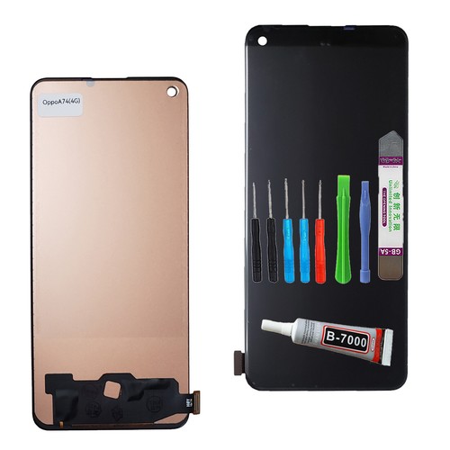 Display Avec Frame Pour Oppo A74 4G CPH2219 Rechange LCD Écran TFT