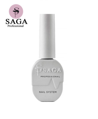 Saga No-Wipe Top Coat for Gel Polish UV Filters Gloss Cover Nail Art Manicure