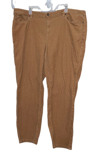 Straight Corduroy Pants Womens Plus 