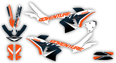 2023-2024 KTM 790 890 Adventure S R Graphics Decals Stickers