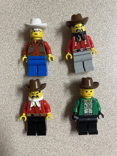 Lego Western Cowboy Minifigures Lot.