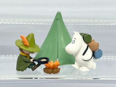 Moomin Tani de Camp Mascot Snufkin Moomin Figure Takara Tomy