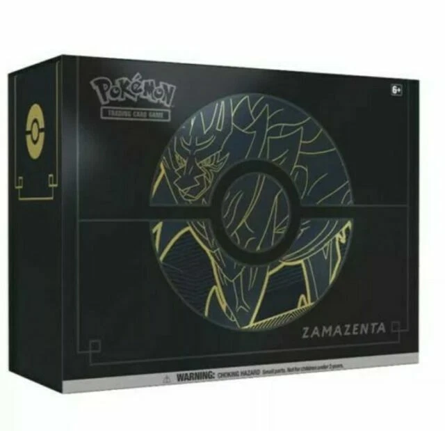 Pokémon Sword & Shield Zamazenta Elite Trainer Box Plus New Factory Sealed TCG 753569075452