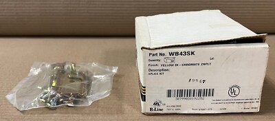 NEW Box of 10 B-LINE WB43SK SPLICE KIT YELLOW AK