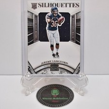 Jeremy Langford Bears 2015 Panini Crown Royale Silhouettes RC Rookie Card /299