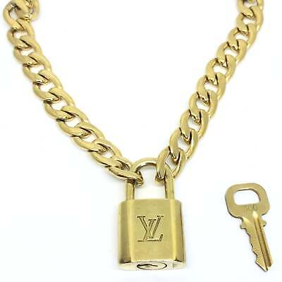 Louis Vuitton Lock & Key Chunky Necklace