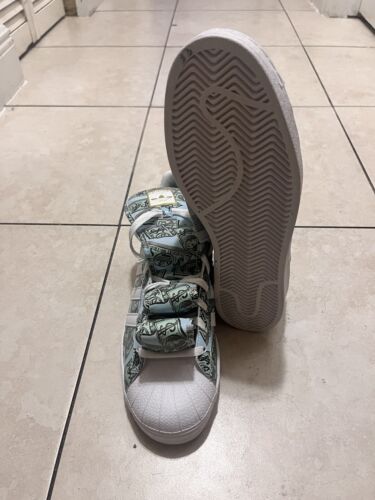 Size 11 - adidas Jeremy Scott x Superstar Money - Picture 1 of 3