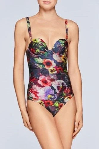 Next floral swimsuit cheap