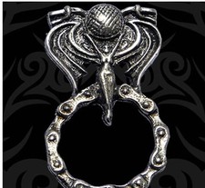 BIKER ANGEL SUNGLASS EYEGLASS HOLDER PEWTER VEST JACKET PIN PINS MADE IN USA