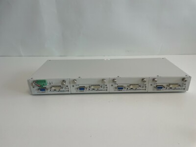 RACK WITH 4 KARL STORZ ENDOSKOPE VGA / DVI CONVERTER LB-VGA/DH-CH-TX