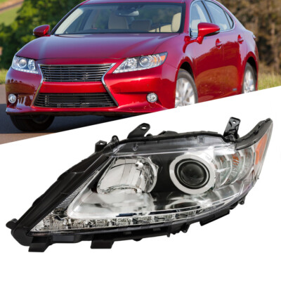 Driver Lh Side Headlight For 2013 2015 Lexus Es300h Es350 Halogen Hid 