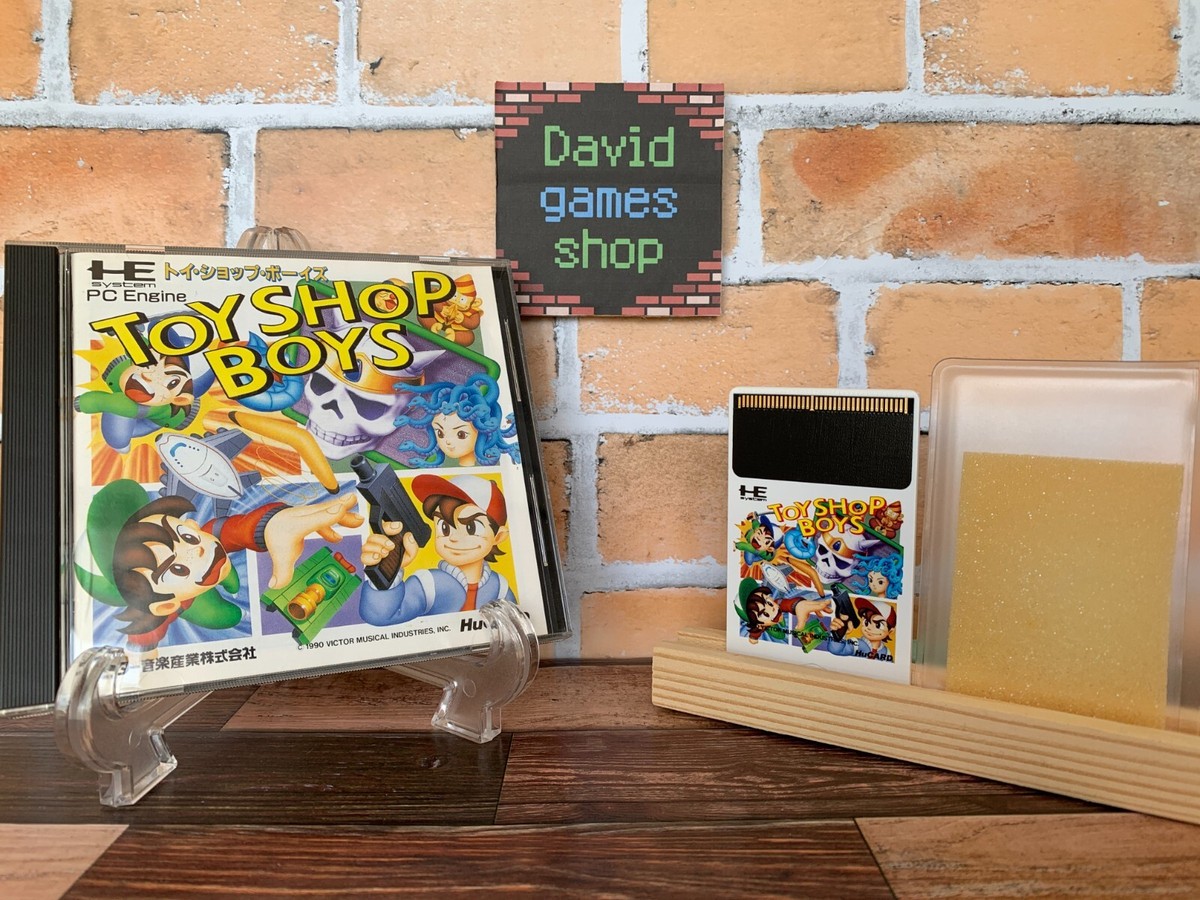 NEC PC Engine Toy Shop Boys HuCard Japan Game w/Box NEC PC Engine Toy Shop Boys HuCard Japan Game w/Box