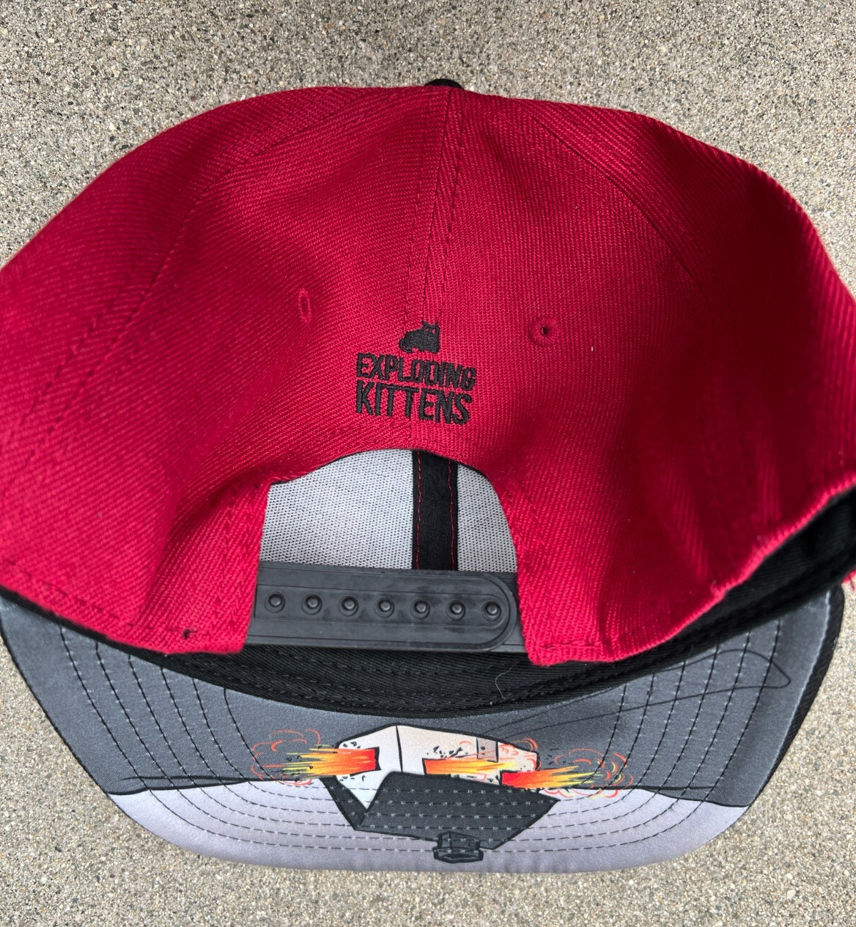 EXPLODING KITTENS Snapback Hat Men's One Size Adj… - image 3
