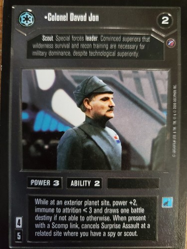 Star Wars CCG Death Star II BASIC SINGLES Select Choose Your Card SWCCG - Picture 16 of 121