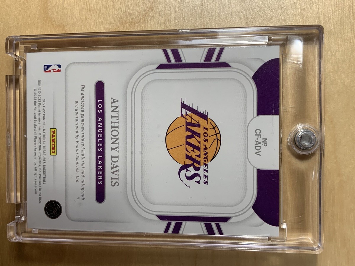 Anthony Davis Gold Auto 直筆サインカード 10枚限定 2023-24 Prizm Deca Anthony Davis Signatures Gold Shimmer