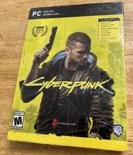 Cyberpunk 2077 PC Launch Edition 2020 NEW Factory Sealed* READ*Digital Download
