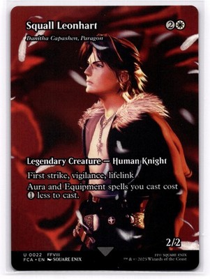 Squall Leonhart - Danitha Capashen, Paragon (Showcase)22 Magic: The Gathering NM