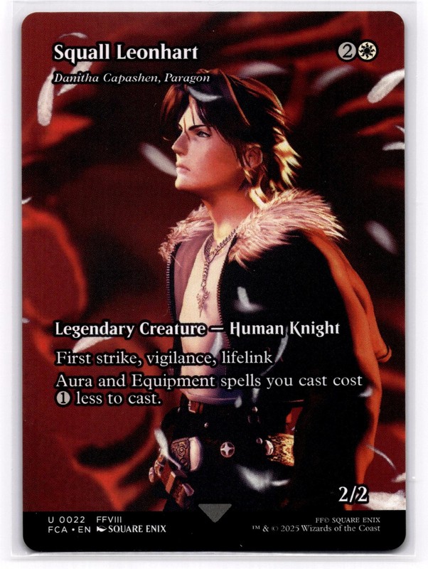Squall Leonhart - Danitha Capashen, Paragon (Showcase)22 Magic: The Gathering NM