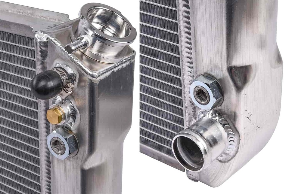 Car Block Radiator JEGS Ready Fit Aluminum Radiator for Small Block and Big Block Chevy ...