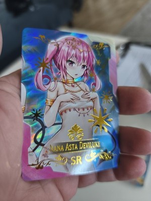Goddess Story Nana Asta Deviluke SR Waifu Karte In Top Zustand Anime Waifu Card