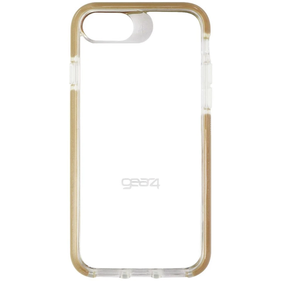 Coque Hybride ZAGG Piccadilly Pour Apple iPhone 7/8 – Bord Transparent/Or - Photo 2/2
