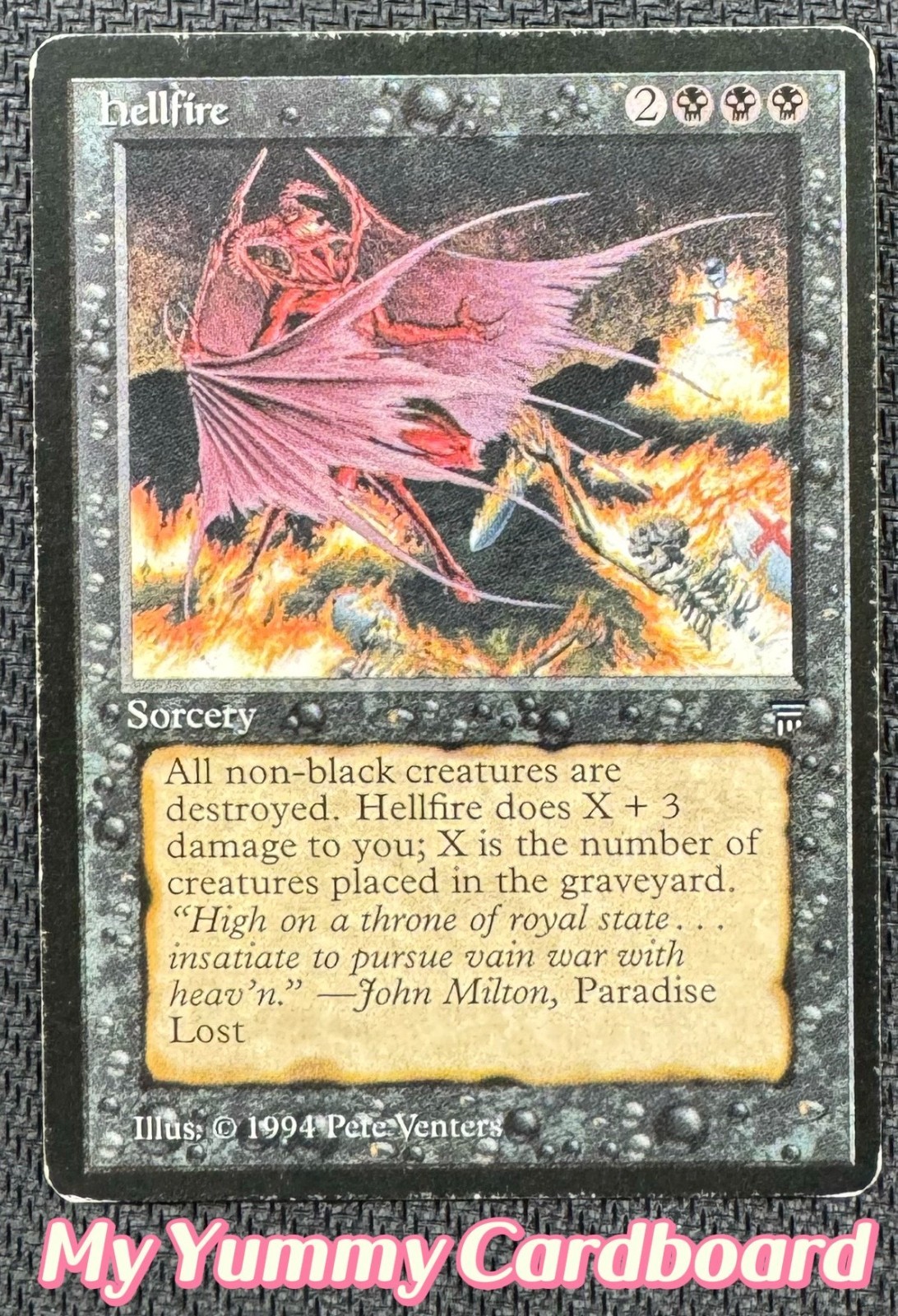 MTG Legends Hellfire — Moderately Played- to Heavily Played+ | Legends 1994