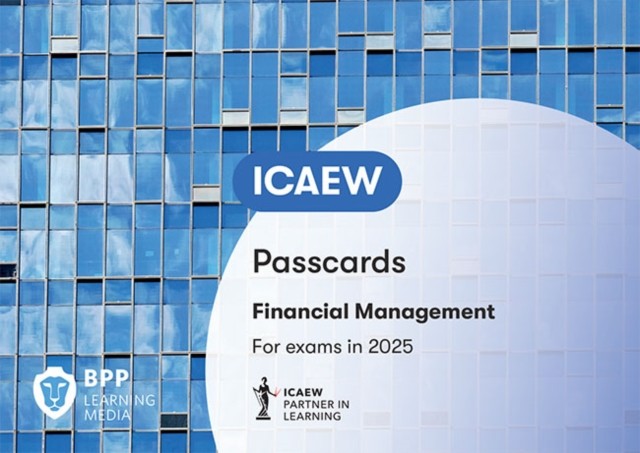 ICAEW Financial Management Passcards by BPP Learning Media (Spiral bound)