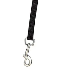 Guardian Gear Cotton Web Dog Training Lead 20'x5/8", Black