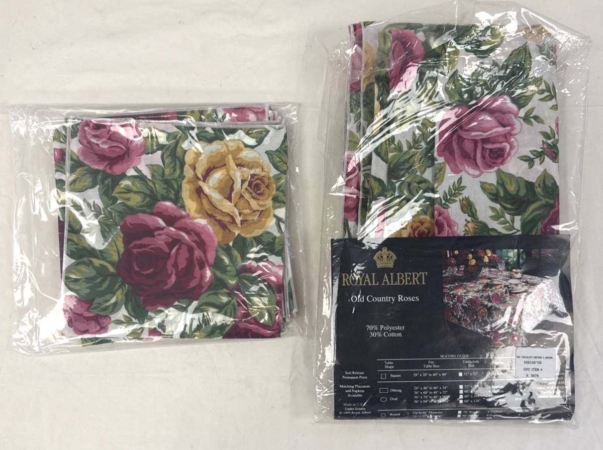 old country roses tablecloth products for sale | eBay