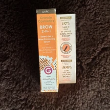 GrandeBROW Eyebrow Enhancing Serum 0.07 - 1 Month Supply | New & Sealed DARK