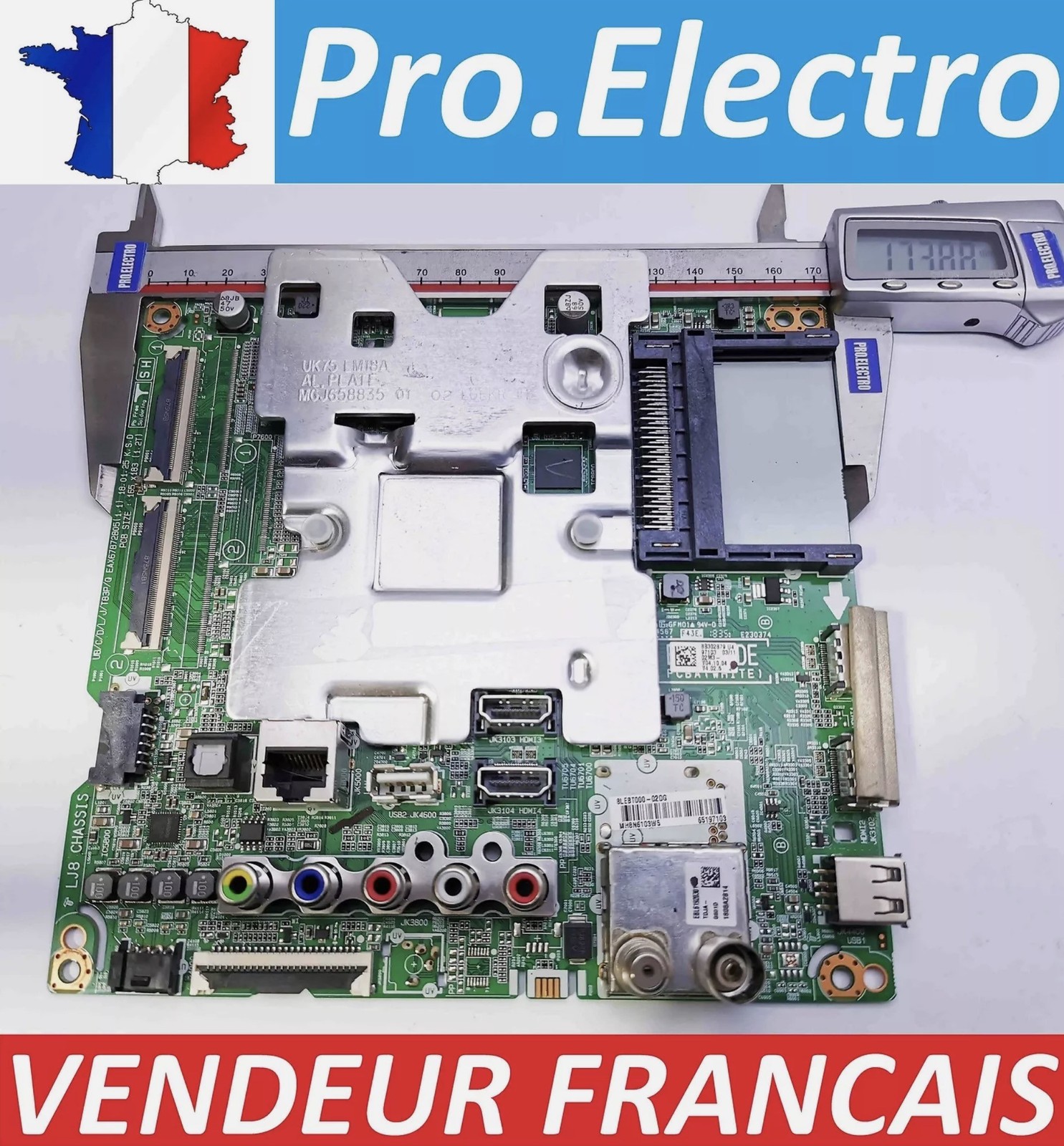 Carte mère LG EAX67872805 pour TV 43UK6300MLB pièce de rechange