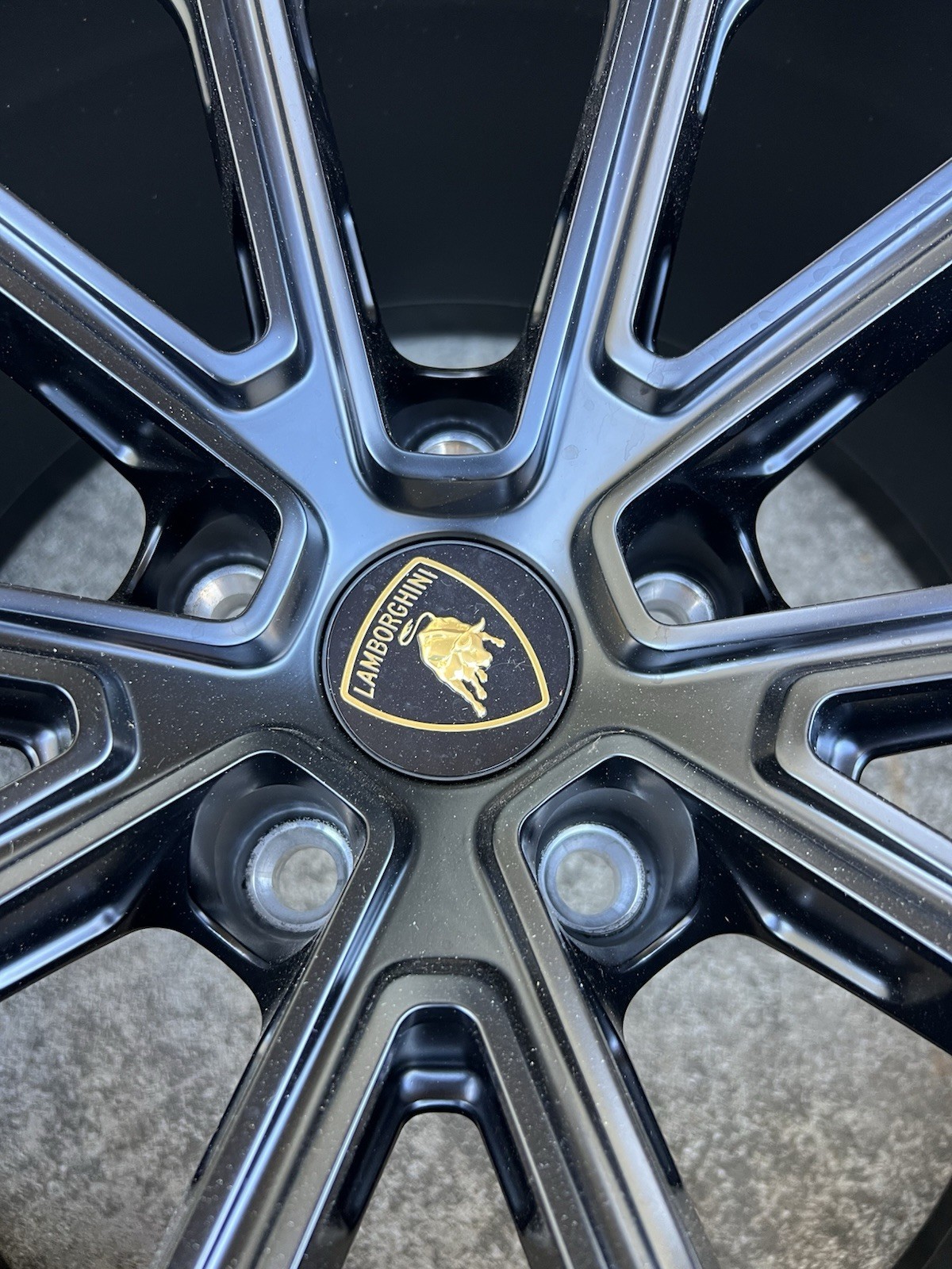 20/21" OEM Lamborghini Revuelto Black Wheels Rims Bridgestone Tires