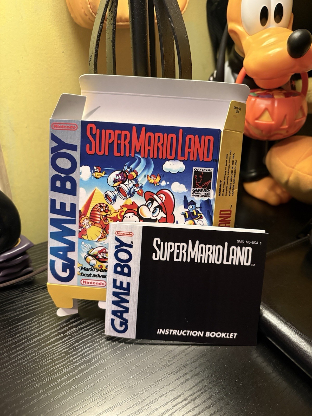Super Mario Land REPRO Box And Manual