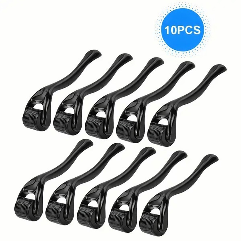 Pack of 10 Beard Derma Roller For Hair Loss Beard Growth  Ti