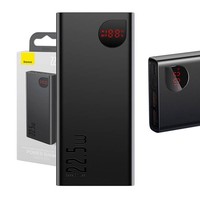 20000Mah 22.5W Powerbank Baseus 2Xusb Usb C Schwarz