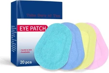 20pcs Adhesive Eye Patches for Adults Colorful Breathable Patch for... 