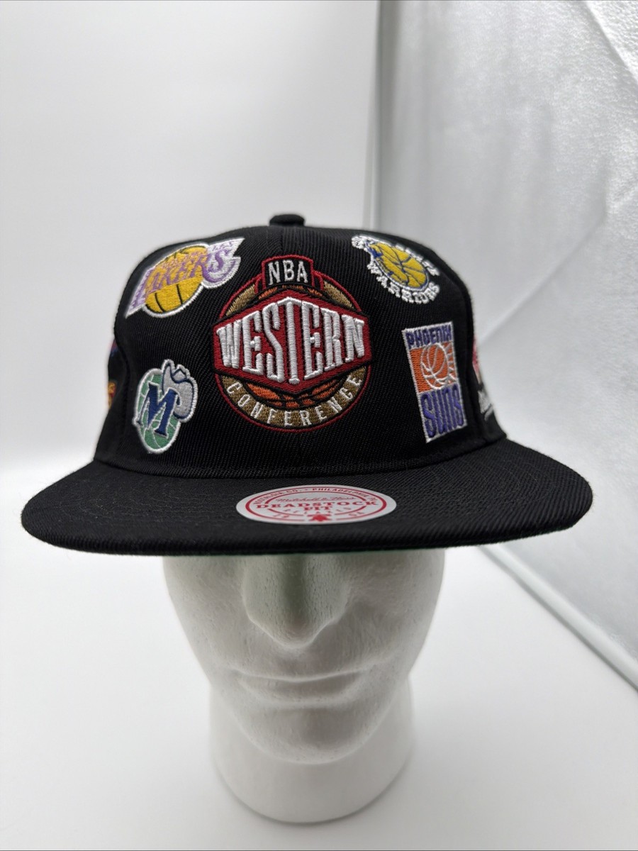 桃Moonz Mx USA旧キャップ Mitchell & Ness Western Conference Deadstock Fit Adjustable Cap