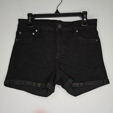 NWT Aqua Youth Black Shorts Size 14
