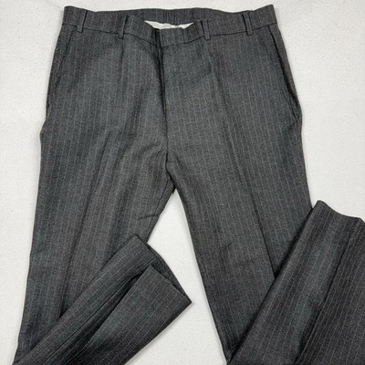 パンツ 70s~80s Vintage nep stripe wool slacks VTG Levi's Action Slacks Gray Pinstripe Mens 36x30 Retro Classic