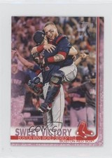 2019 Topps Mini Checklist Pink 23/25 Chris Sale Christian Vazquez #549 2d9