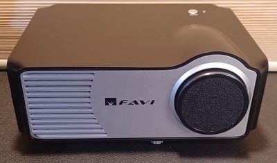 FAVI RioHD-LED-2 Portable Projector Remote Manual & Power Cord ~ Tested/Working 