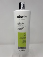 Nioxin Pro Clinical 2 Scalp Hair Shampoo 33.8 oz new fresh