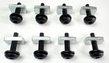 1987-1995 Jeep Wrangler Hard Top Torx Screw Nut Kit 8 Torx Screws 8 Nuts