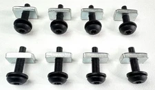 1987-1995 Jeep Wrangler Hard Top Torx Screw & Nut Kit / 8 Torx Screws & 8 Nuts 