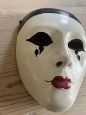Harlekin Maske, Keramik, Venedig, 70/80er Jahre