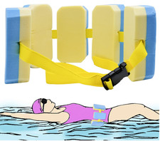 Kids Swimming Belt Float Waist Trainer Beginner Swim Training Foam Bubble Belt