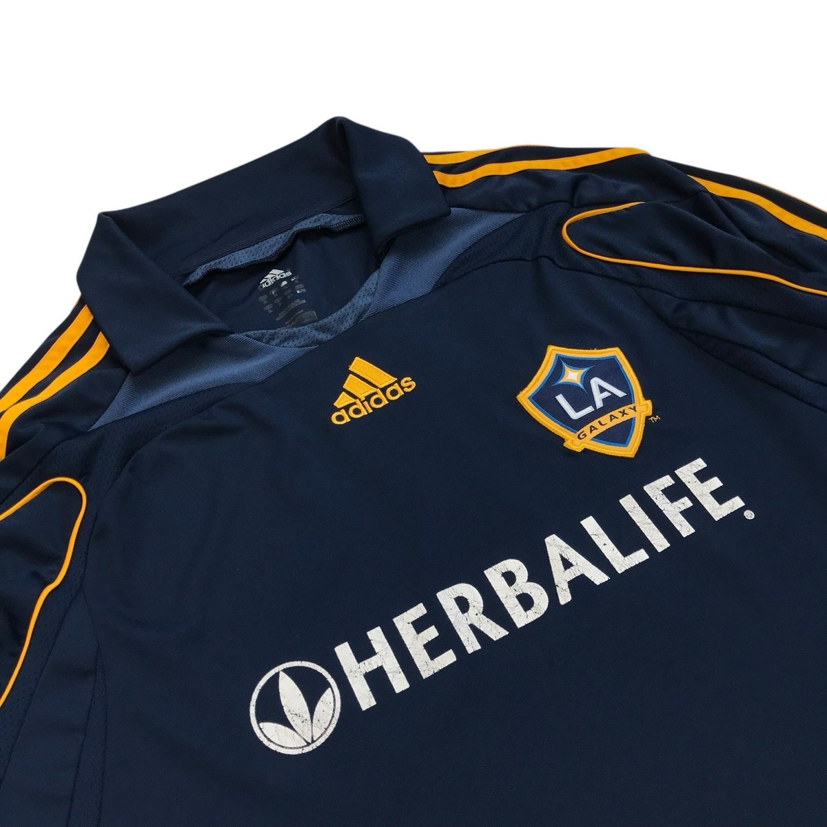 Vintage David Beckham LA Galaxy #23 Jersey XL Mens Adidas