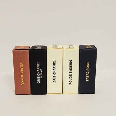 BDK Parfums-5x2ml-Velvet Tonka-Gris Charnel Ext.,EdP-Rouge Smoking-Tabac Rose