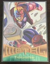 MARVEL METAL SILVER FLASHER 1995 FLEER NM-M
