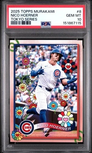 2025 Topps Nico Hoerner Base (PSA 10)